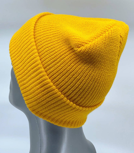 GONGA RIB BEANIE GOLDEN YELLOW box