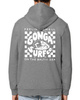 Gonga Unisex Hoodie Regular Fit Feeling Swell Mid Heather Grey