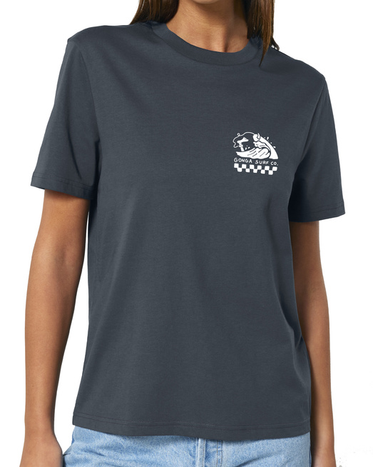 Gonga Unisex Tshirt Medium Fit Feeling Swell India Ink