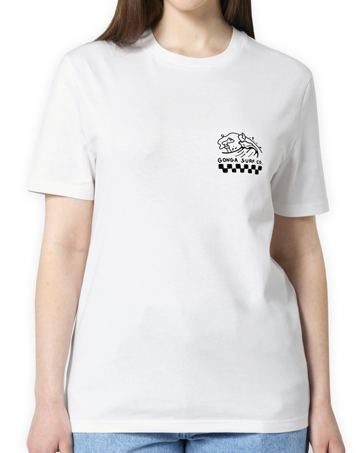 Gonga Unisex Tshirt Medium Fit Feeling Swell Off White