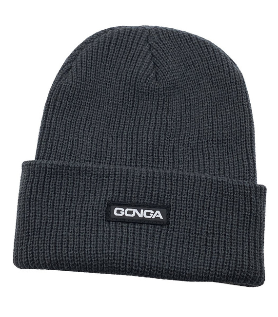 GONGA RIB BEANIE CHARCOAL box