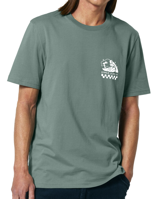 Gonga Unisex Tshirt Medium Fit Feeling Swell Green Bay