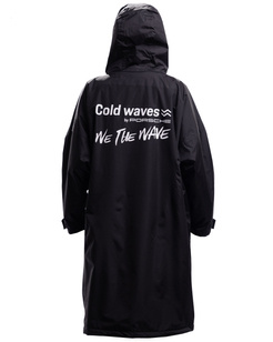 Cold Waves by Porsche - Collection 2024 - Poncho / Robe - Black