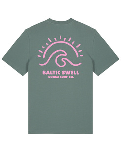 Gonga Surf - Baltic Swell Pink Green Bay