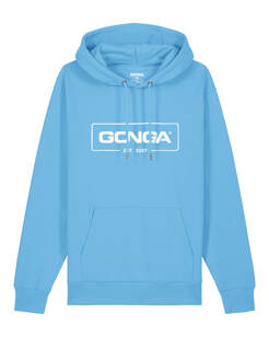 Gonga Surf - Bluza Logo White Aqua Blue
