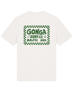 Gonga Surf - Chequer Green Off White