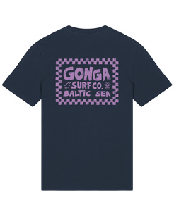 Gonga Surf - Chequer Pink French Navy