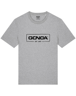 Gonga Surf - Logo Black Heather Grey