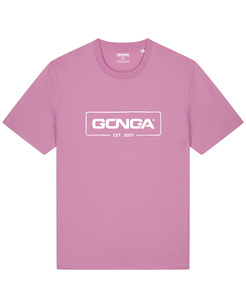 Gonga Surf - Logo White Bubble Pink