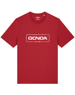 Gonga Surf - Logo White Red