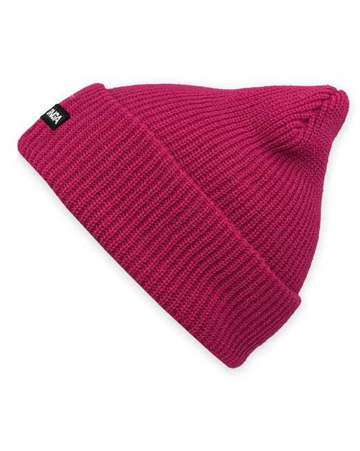 GONGA RIB BEANIE Fuchsia Black box