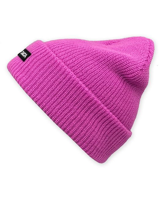 GONGA RIB BEANIE PINK box