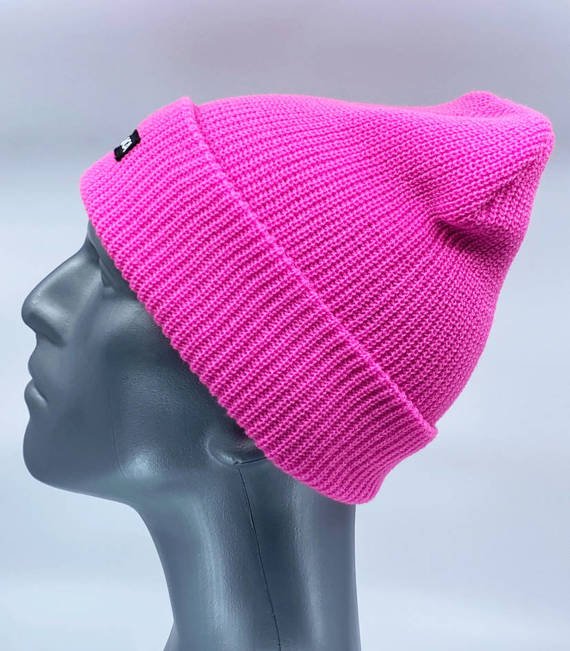 GONGA RIB BEANIE PINK box