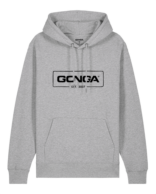 Gonga Surf - Bluza Logo Black Heather Grey