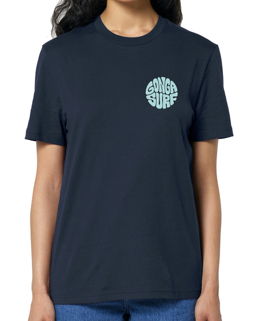 Gonga Surf - Circle Pastel Mint French Navy