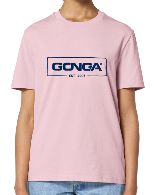 Gonga Surf - Logo Navy Cotton Pink