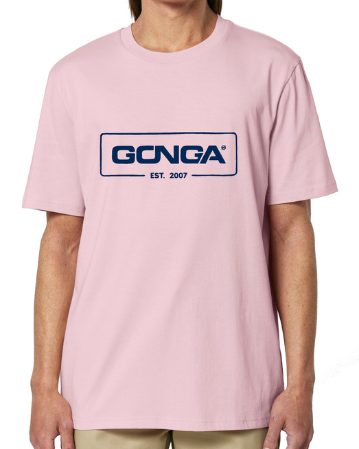 Gonga Surf - Logo Navy Cotton Pink