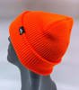 GONGA RIB BEANIE ORANGE FLUO black tag