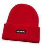 GONGA RIB BEANIE RED box black