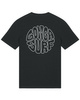 Gonga Surf - Circle White Black