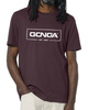 Gonga Surf - Logo White Red Brown